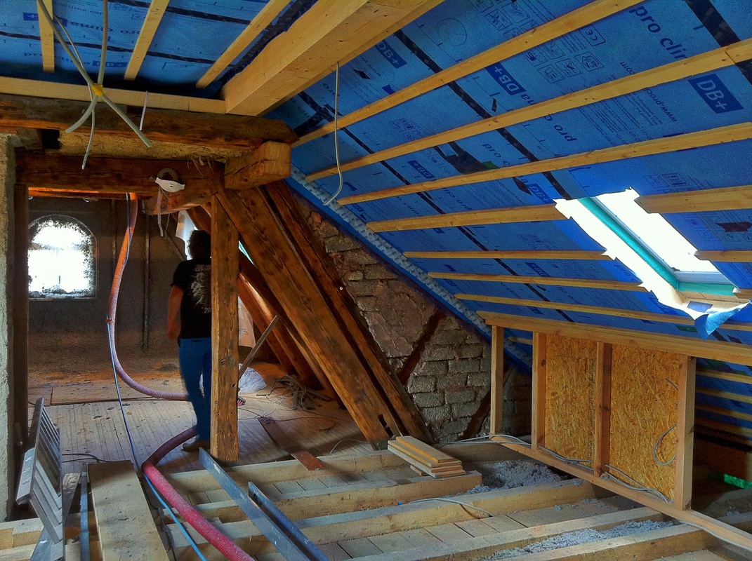 Sanierung vom Dachstuhl